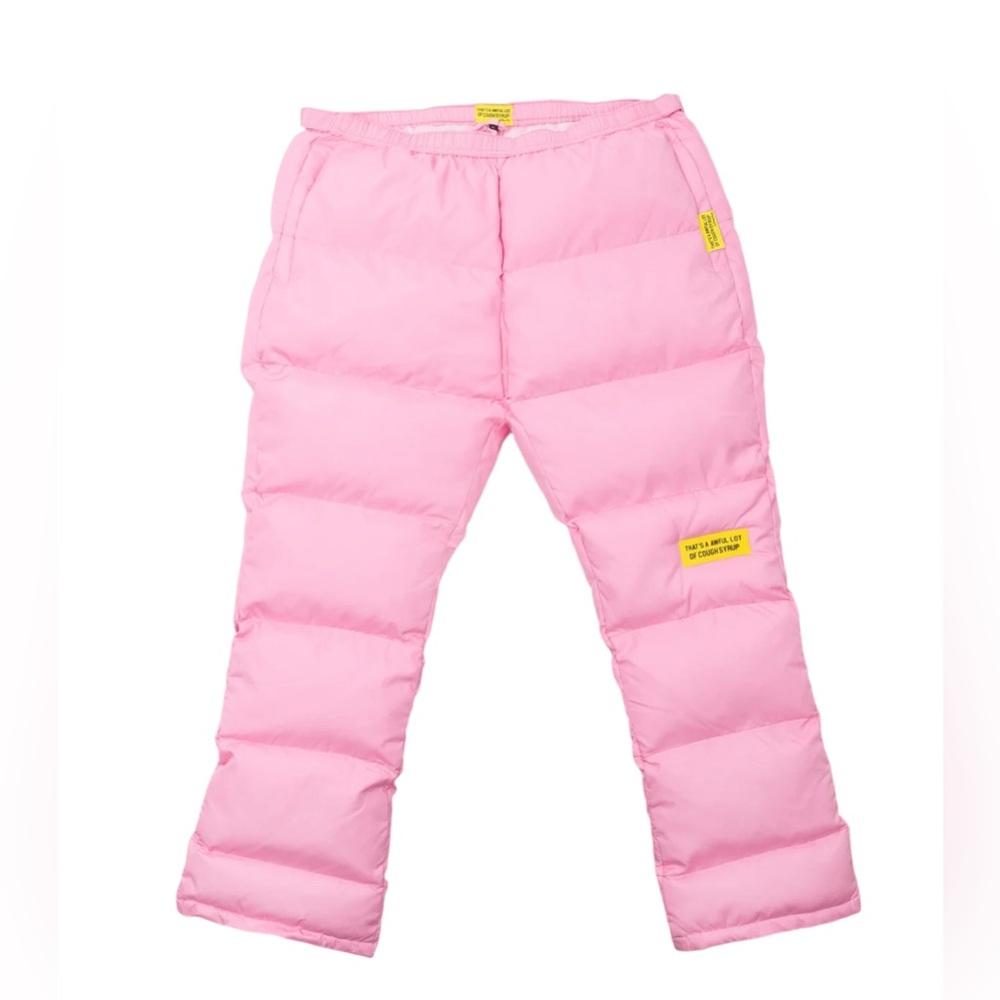 Awful Lot Of Cough Syrup Puffer Pants - Size Small - $300 Retail!